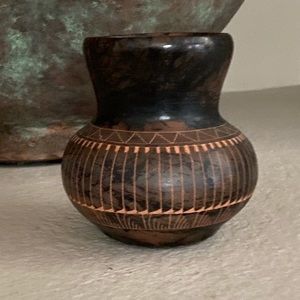 SIGNED NAVAJO POTTERY
